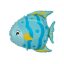 Hal Blue fólia lufi 47 cm