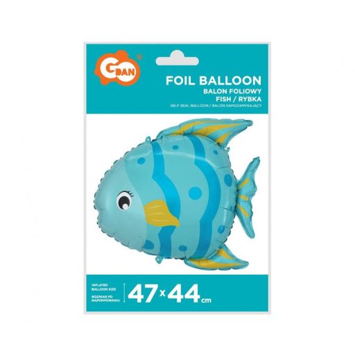 Hal Blue fólia lufi 47 cm