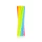 Színes Colorful műanyag szívószál 10 db-os