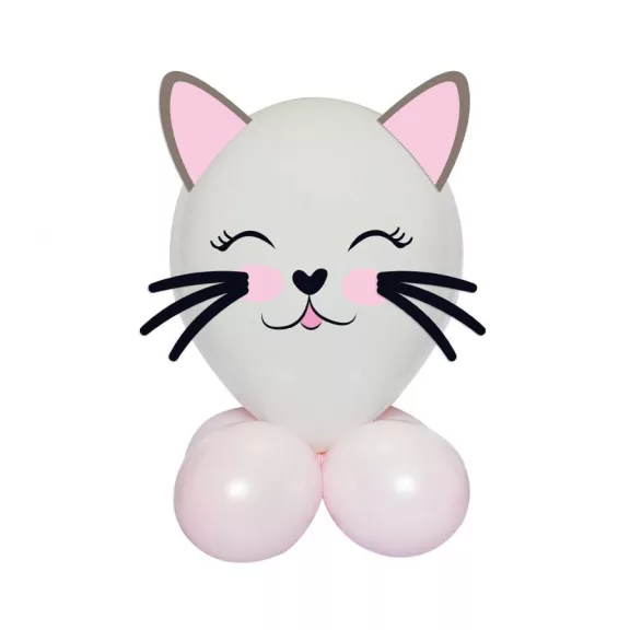 Cicás Cute Animal léggömb, lufi szett Cicás Cute Animal léggömb, lufi szett