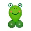 Cute Animal Frog, Béka léggömb, lufi szett