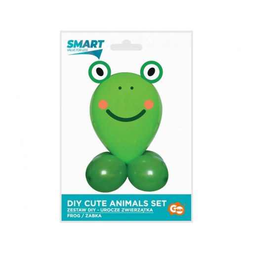 Cute Animal Frog, Béka léggömb, lufi szett