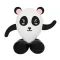 Cute Animal Panda, Panda léggömb, lufi szett