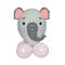 Cute Animal Elephant, Elefánt léggömb, lufi szett