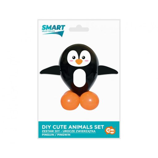 Cute Animal Penguin, Pingvin léggömb, lufi szett