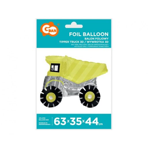 Unikornis 3D Rainbow fólia lufi 94 cm