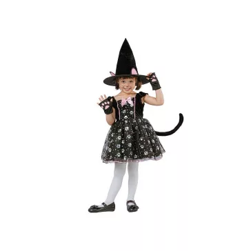 Boszorkány Cat jelmez 92/104 cm