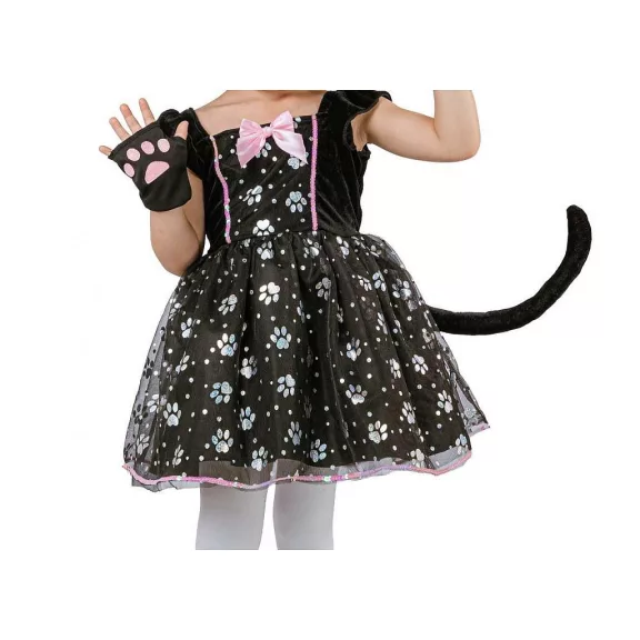 Boszorkány Cat jelmez 92/104 cm