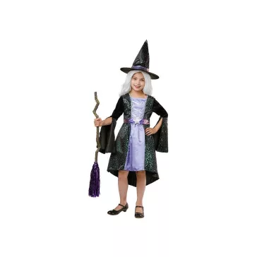 Boszorkány Purple Celestial jelmez 110/120 cm