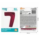 Piros 7-es Red szám fólia lufi 92 cm Piros 7-es Red szám fólia lufi 92 cm
