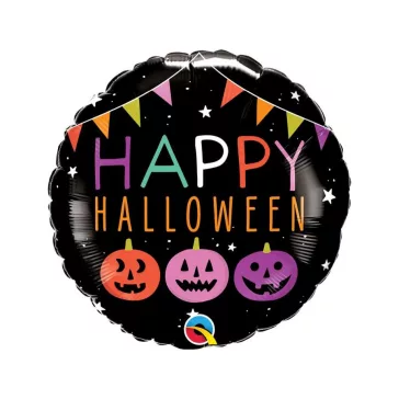 Happy Halloween Pumpkins fólia lufi 46 cm