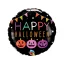 Happy Halloween Pumpkins fólia lufi 46 cm