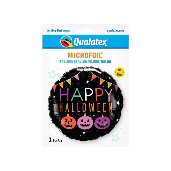 Happy Halloween Pumpkins fólia lufi 46 cm