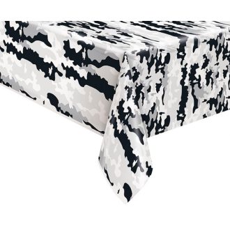   Fortnite Black terepmintás műanyag asztalterítő 137x213 cm