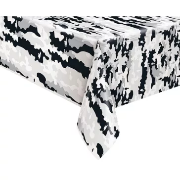   Fortnite Black terepmintás műanyag asztalterítő 137x213 cm