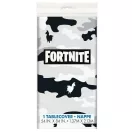Fortnite Black terepmintás műanyag asztalterítő 137x213 cm