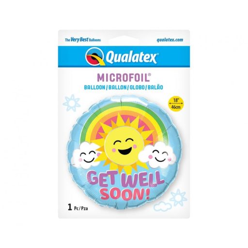 Get Well Soon Sunny fólia lufi 46 cm