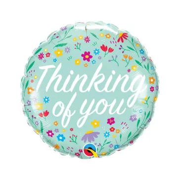 Thinking Of You Flowers fólia lufi 46 cm