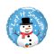 Hóember Let It Snow fólia lufi 46 cm