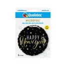 Happy New Year Stars fólia lufi 46 cm Happy New Year Stars fólia lufi 46 cm
