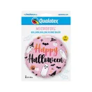 Happy Halloween Cute Ghost fólia lufi 46 cm Happy Halloween Cute Ghost fólia lufi 46 cm