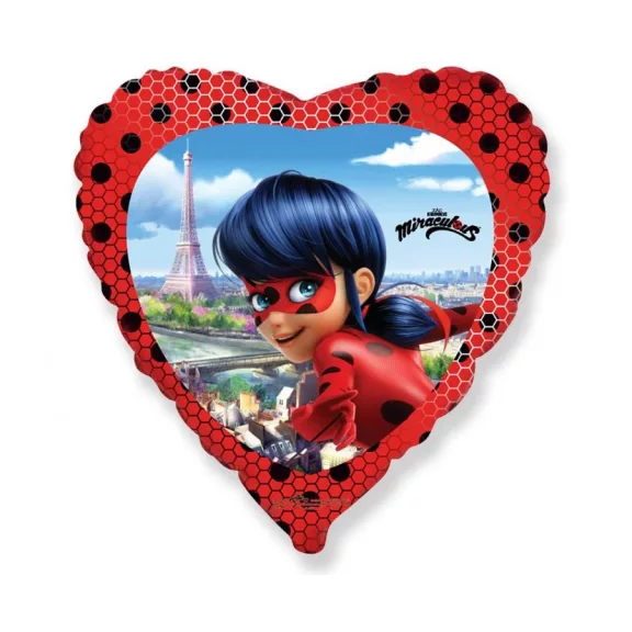 Katicabogár és Fekete macska kalandjai Heart fólia lufi 46 cm (WP) Katicabogár és Fekete macska kalandjai Heart fólia lufi 46 cm (WP)