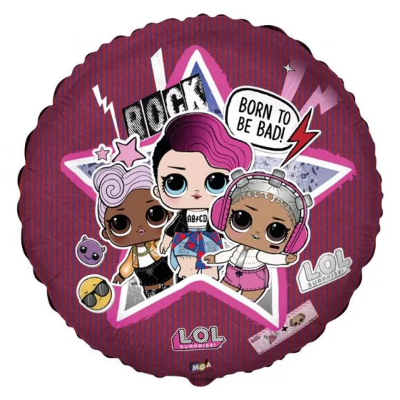LOL Surprise Born to be Bad fólia lufi 46 cm (WP) LOL Surprise Born to be Bad fólia lufi 46 cm (WP)