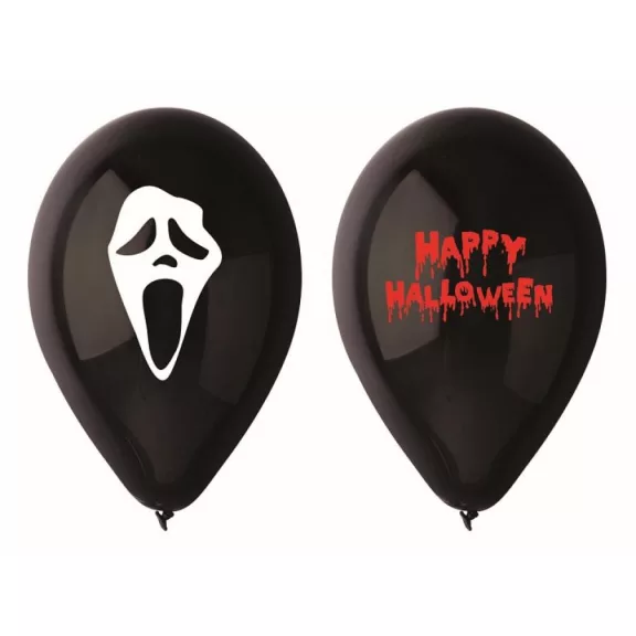 Halloween Scary léggömb, lufi 5 db-os 12 inch (30 cm) Halloween Scary léggömb, lufi 5 db-os 12 inch (30 cm)