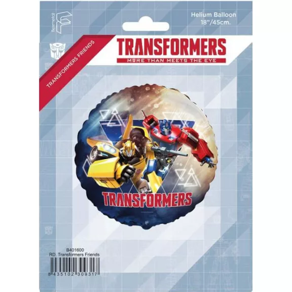 Transformers Friends fólia lufi 45 cm