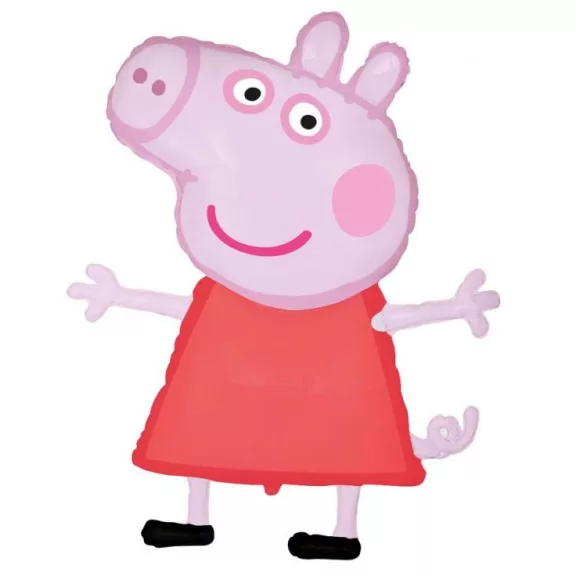 Peppa malac Red fólia lufi 61 cm (WP) Peppa malac Red fólia lufi 61 cm (WP)
