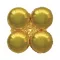 Arany Gold léggömb tartó 90 cm (WP)