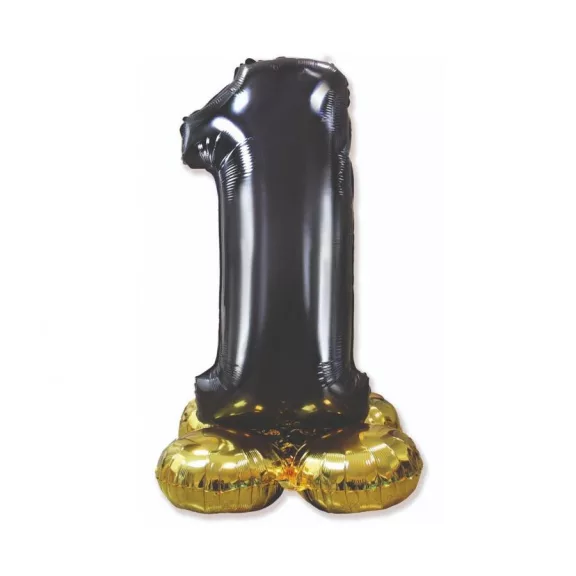 Arany Gold léggömb tartó 90 cm (WP)
