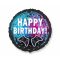 Happy Birthday Controller fólia lufi 46 cm (WP)