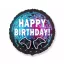 Happy Birthday Controller fólia lufi 46 cm (WP)