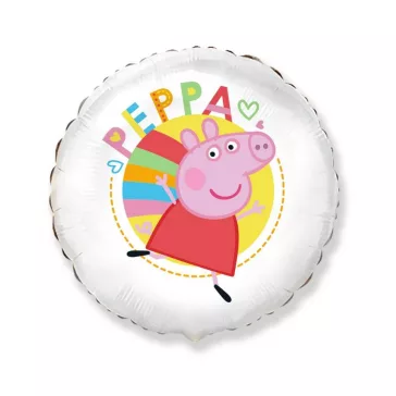 Peppa malac White fólia lufi 48 cm (WP)