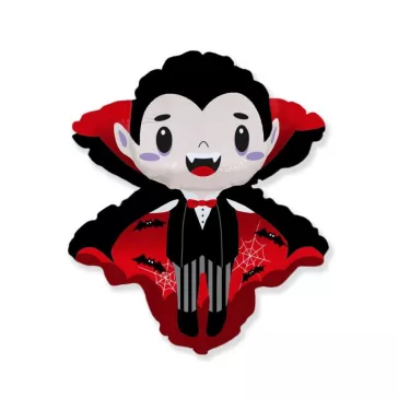Vámpír Halloween fólia lufi 82 cm (WP)