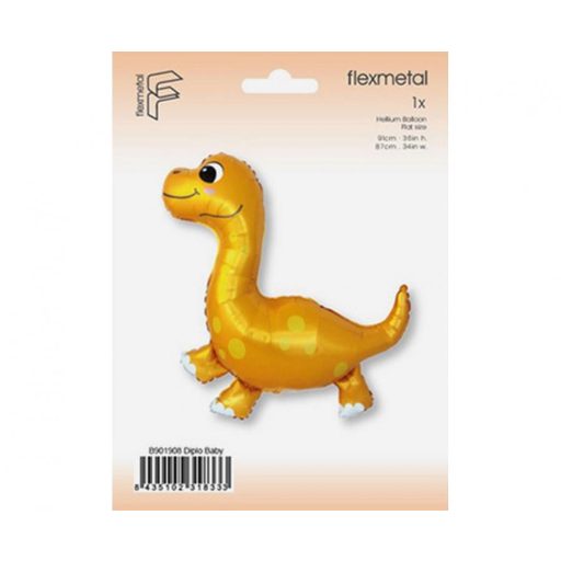 Dinoszaurusz Little fólia lufi 91 cm