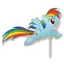 Én kicsi pónim Rainbow fólia lufi 36 cm (WP)