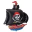 Kalózhajó Ship fólia lufi 36 cm (WP)