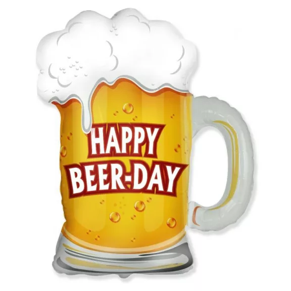 Sör Beer Glass fólia lufi 36 cm (WP) Sör Beer Glass fólia lufi 36 cm (WP)
