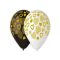 Szív Golden léggömb, lufi 5 db-os 13 inch (33 cm)