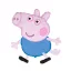 Peppa malac Blue fólia lufi 36 cm (WP)