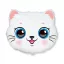Cicás Kitten fólia lufi 22 cm (WP)