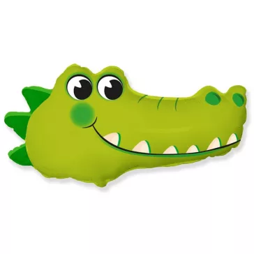Krokodil Green fólia lufi 36 cm (WP)