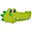 Krokodil Green fólia lufi 36 cm (WP)
