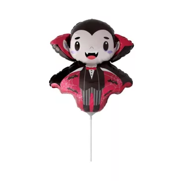 Vámpír Halloween fólia lufi 36 cm (WP)