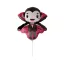 Vámpír Halloween fólia lufi 36 cm (WP)