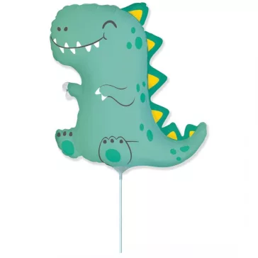 Dinoszaurusz Little Rex fólia lufi 36 cm (WP)