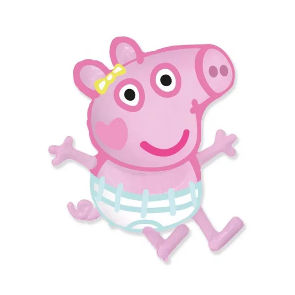 Peppa malac Evie fólia lufi 60 cm (WP) Peppa malac Evie fólia lufi 60 cm (WP)