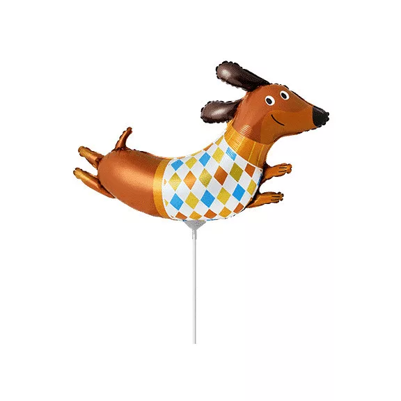 Tacskó Checked fólia lufi 69 cm (WP) Tacskó Checked fólia lufi 69 cm (WP)